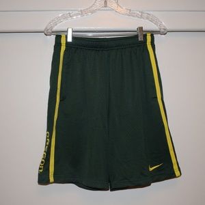 Nike University of Oregon Green Basketball Shorts